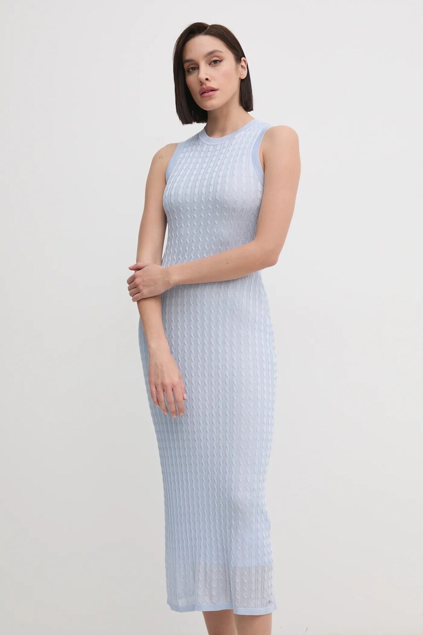 Сукня Tommy Hilfiger maxi облягаюча WW0WW43999