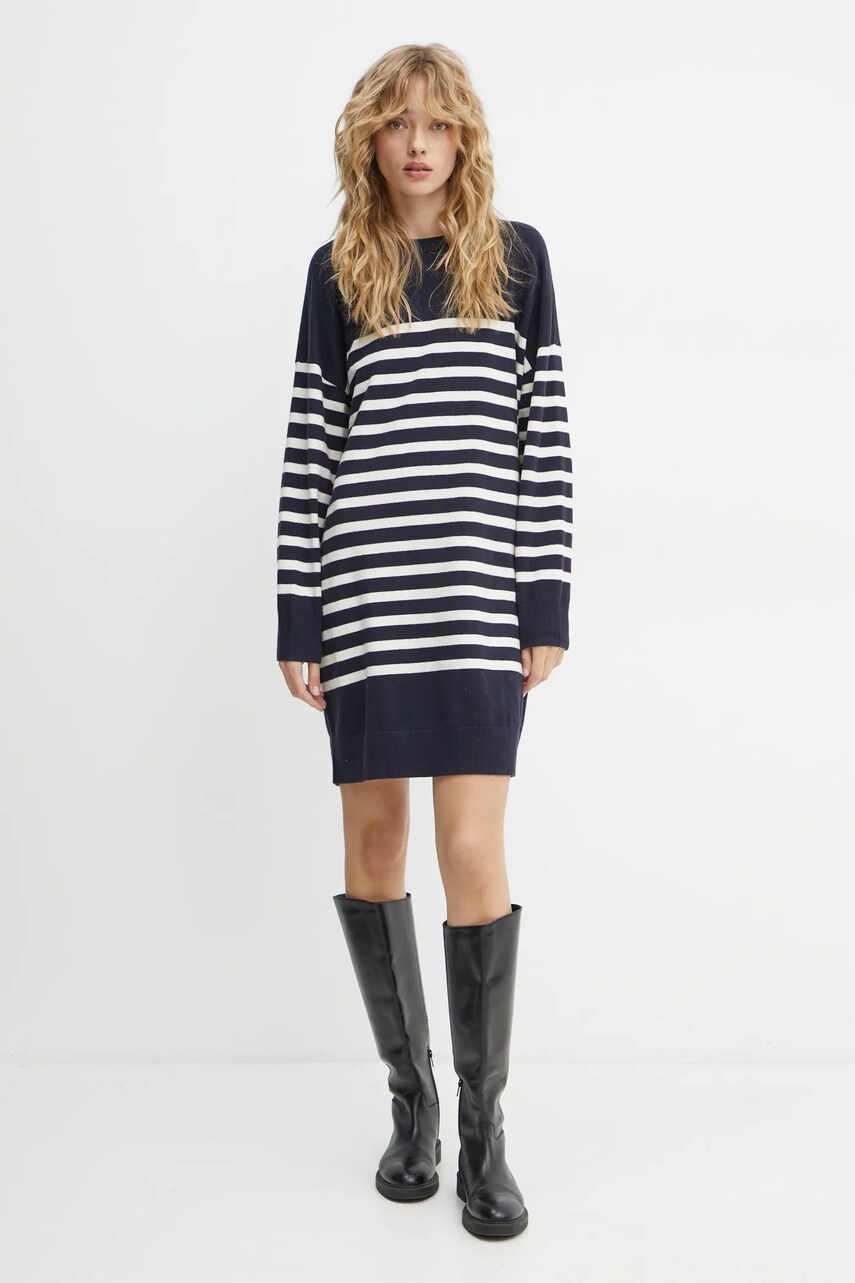 Сукня Marc O'Polo колір синій mini oversize 5000006118