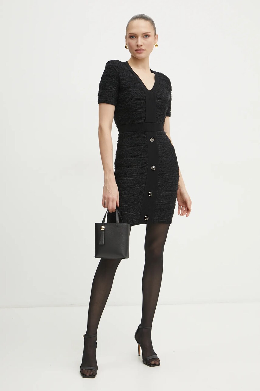 Сукня Marciano Guess AMELIA колір чорний mini облягаюча 5RGK04 5852Z