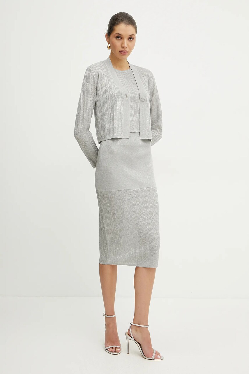 Джемпер Armani Exchange жіночий колір сірий легкий XW000110 AF11957