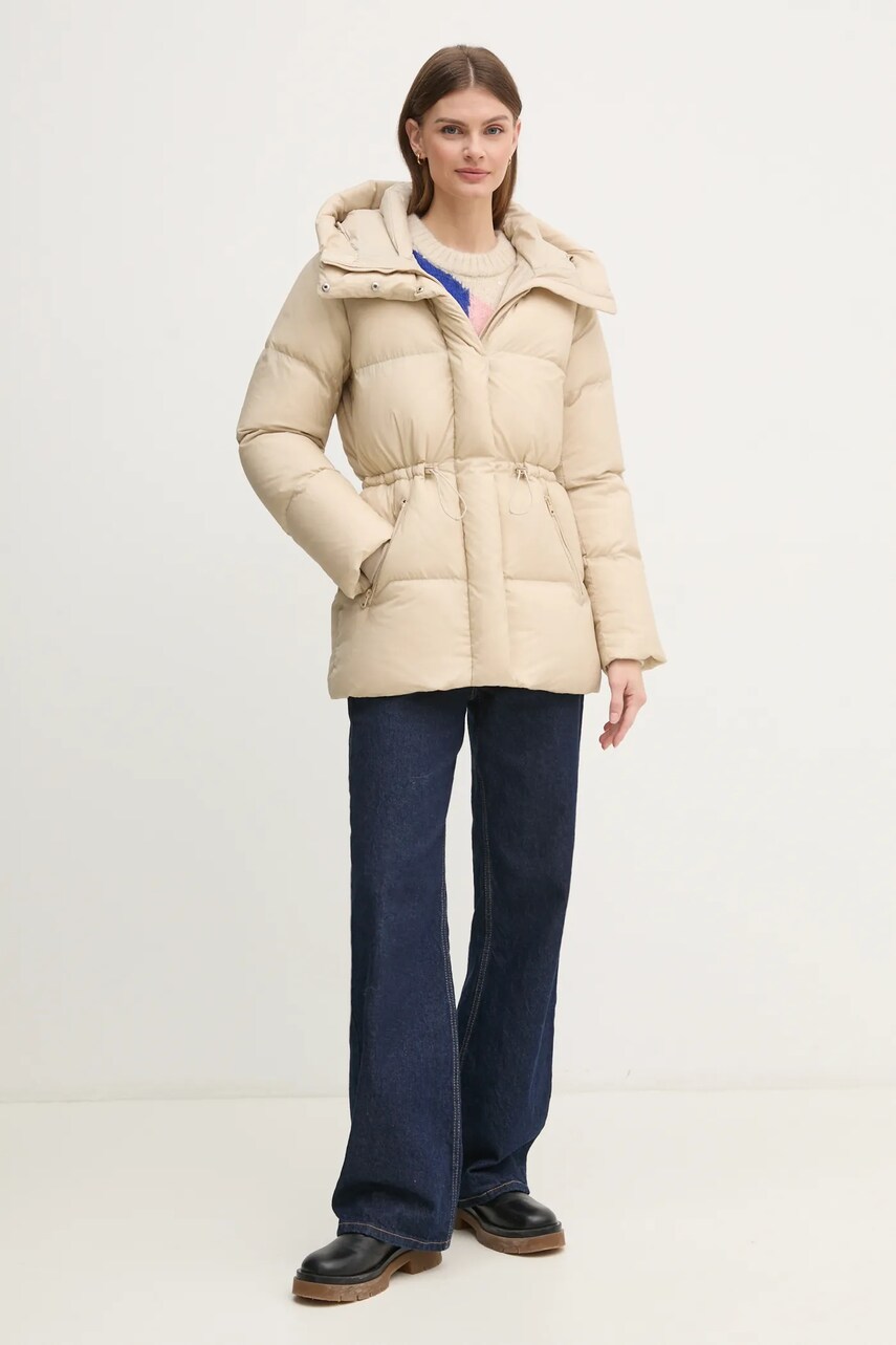 Светр з домішкою вовни Pepe Jeans NORA жіночий колір бежевий  PL702238