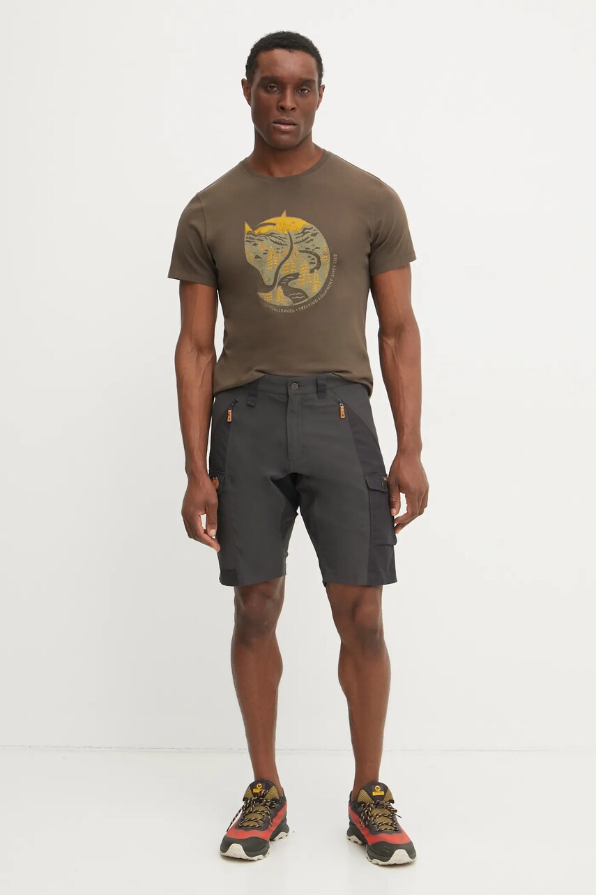 Шорти outdoor Fjallraven Abisko колір сірий F82833