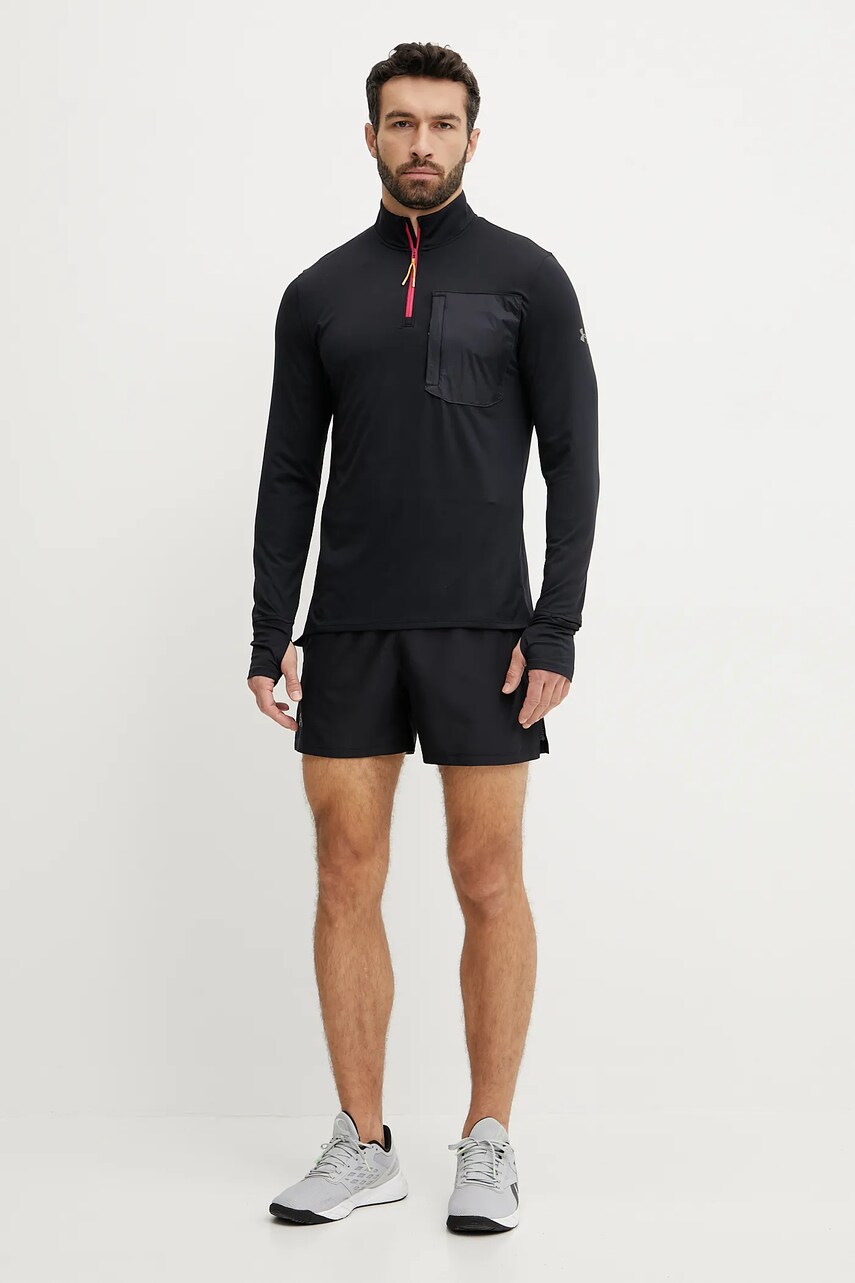 Шорти для бігу Under Armour Launch колір чорний 1382617