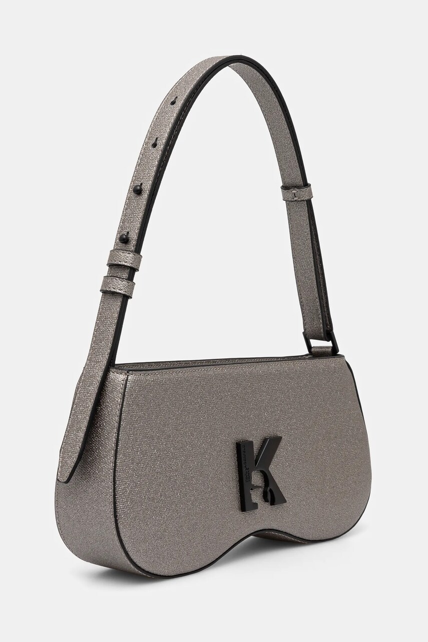 Сумочка Karl Lagerfeld Jeans колір срібний A1W30288