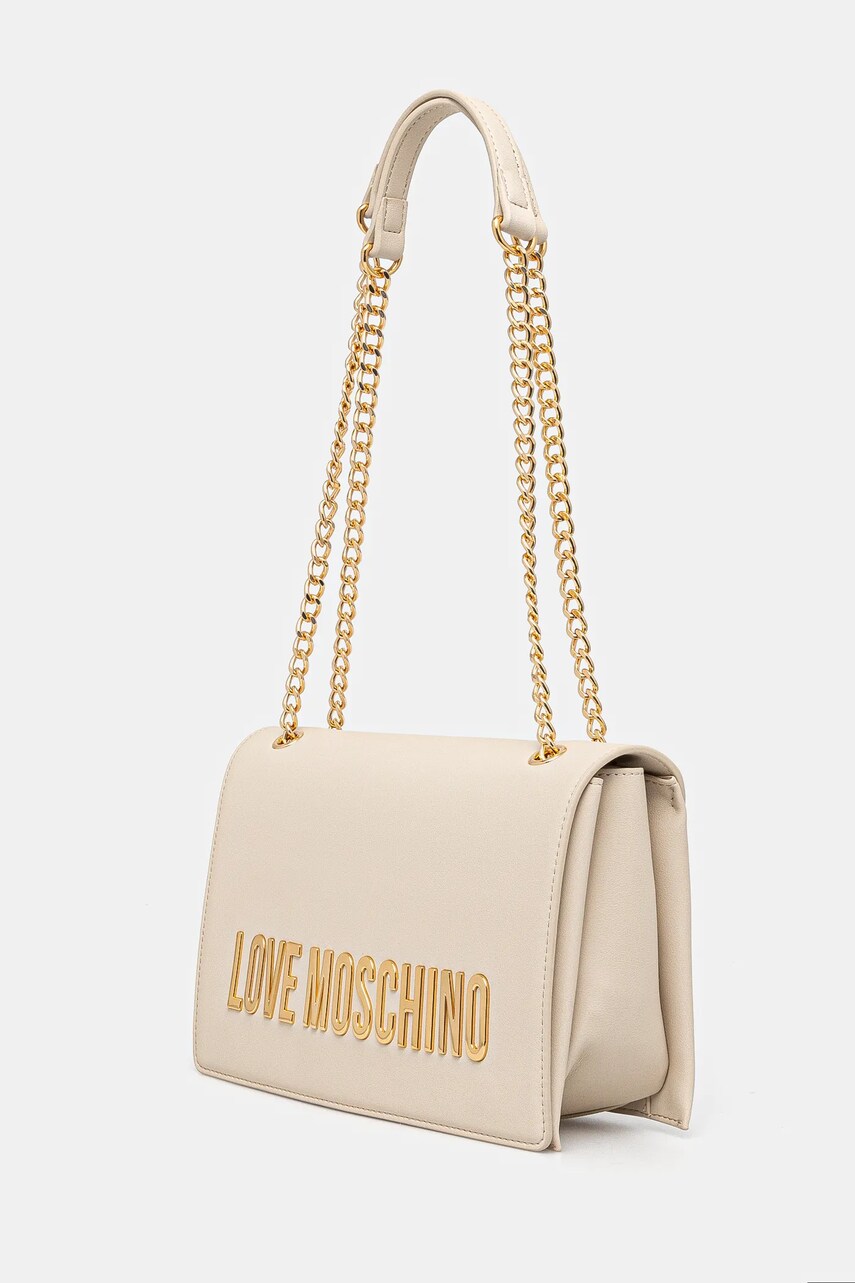 Сумочка Love Moschino колір бежевий JC4192PP1
