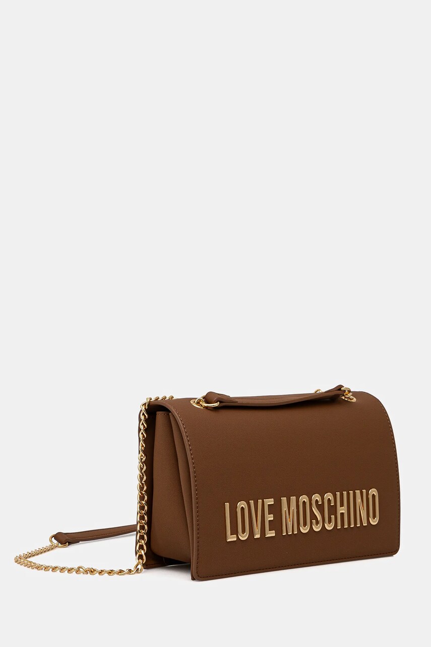 Сумочка Love Moschino колір коричневий JC4192PP1