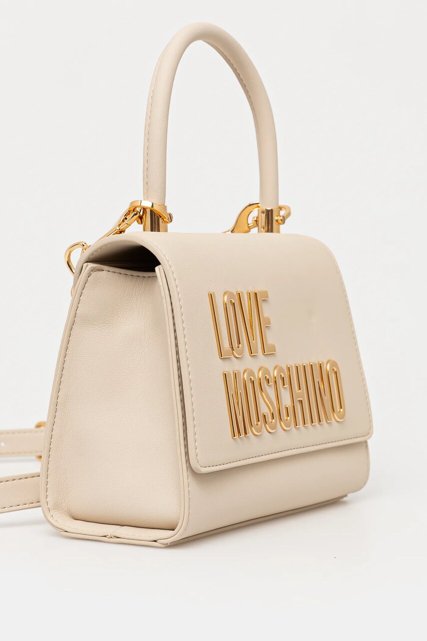 Сумочка Love Moschino колір бежевий JC4024PP1