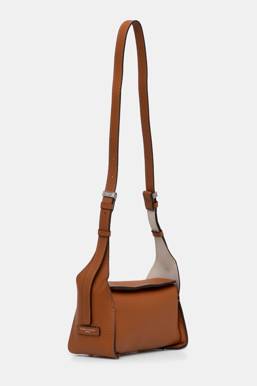 Шкіряна сумочка Gianni Chiarini PENELOPE колір коричневий BS 11350 RNGDBL