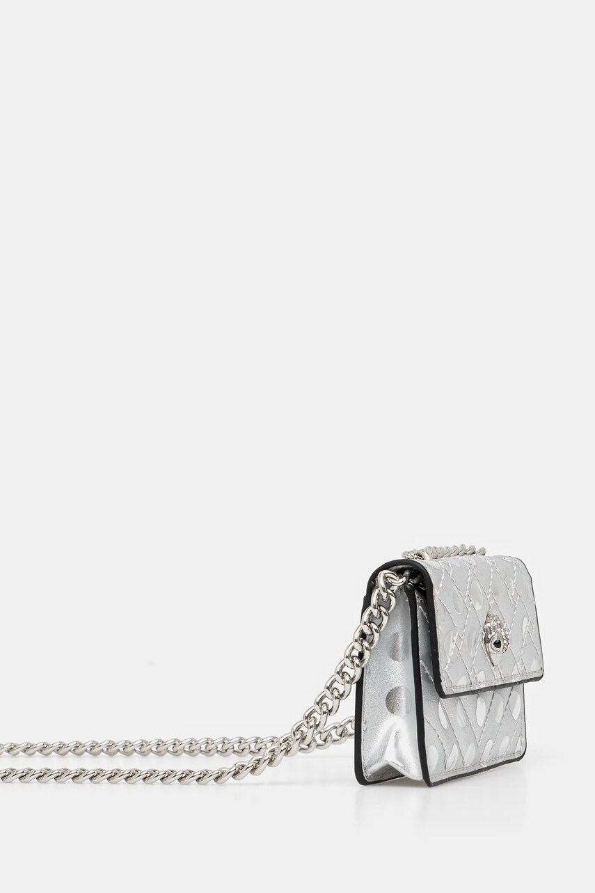 Сумочка Kurt Geiger London колір срібний 9548667999