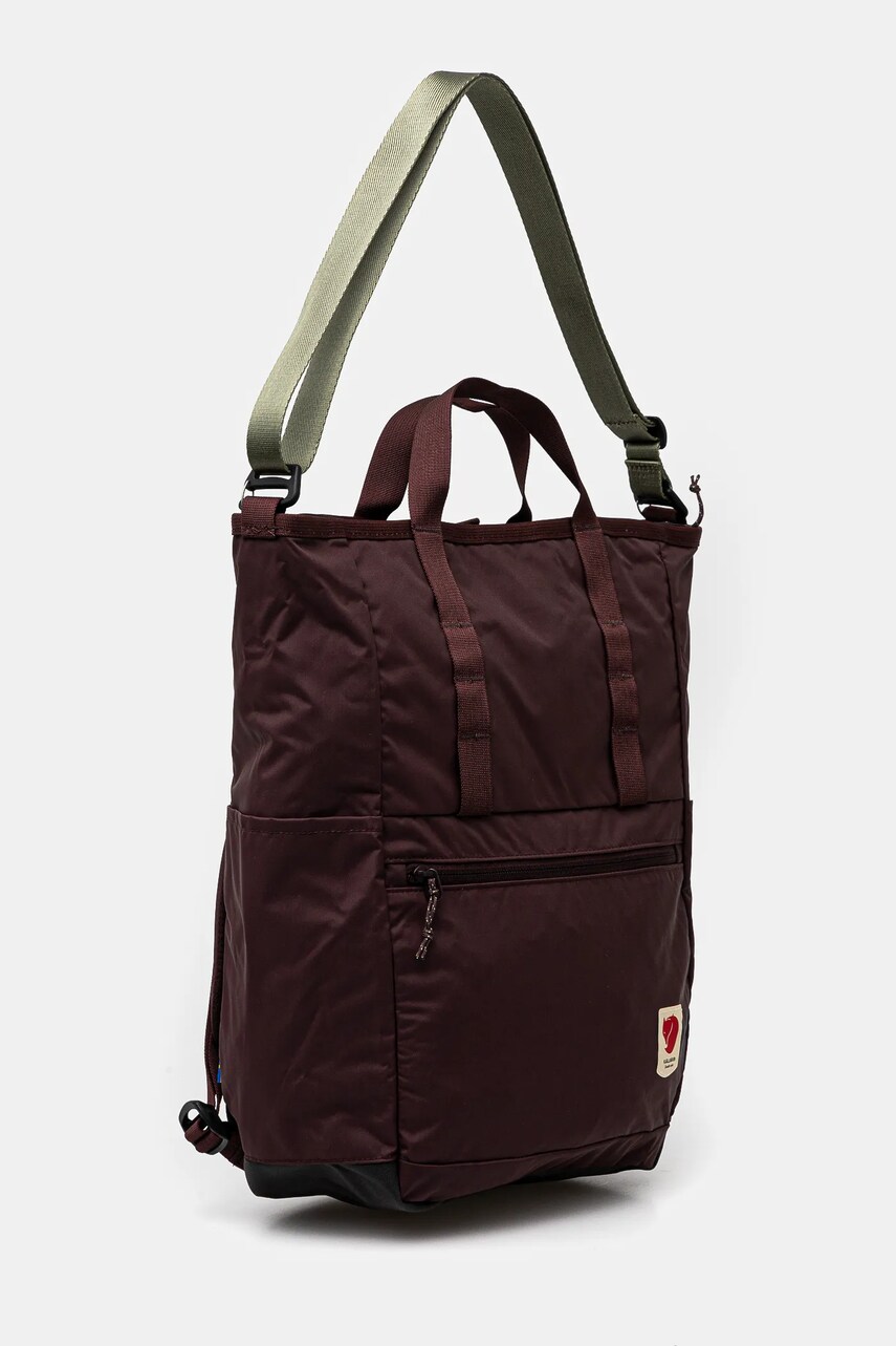Рюкзак Fjallraven High Coast жіночий колір бордовий великий однотонний F23225