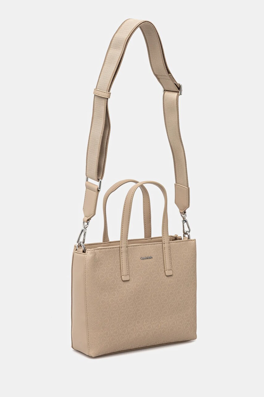 Сумочка Calvin Klein колір бежевий K60K613023