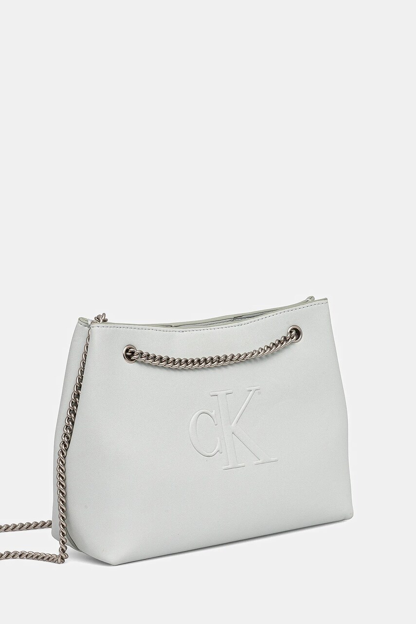 Сумочка Calvin Klein Jeans колір бірюзовий LV04K3163G