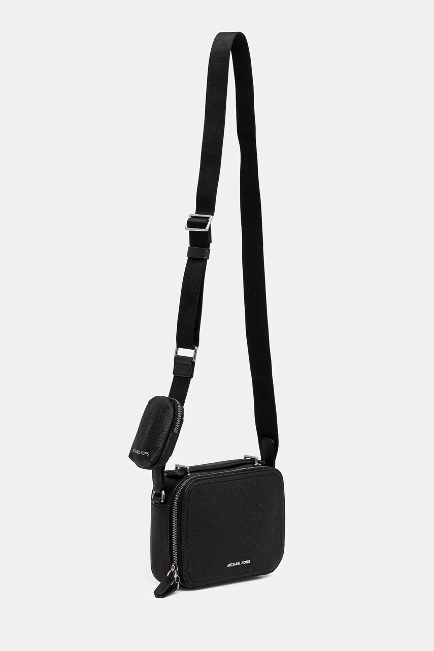 Шкіряна сумка Michael Kors колір чорний 33R5LHDM5L