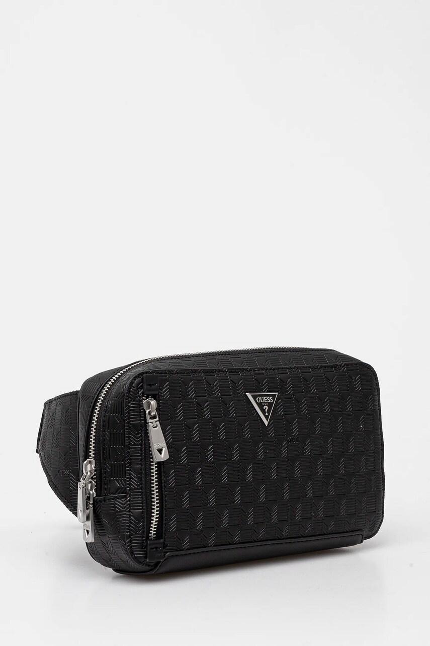 Сумка на пояс Guess TORINO колір чорний HMTODE P5221