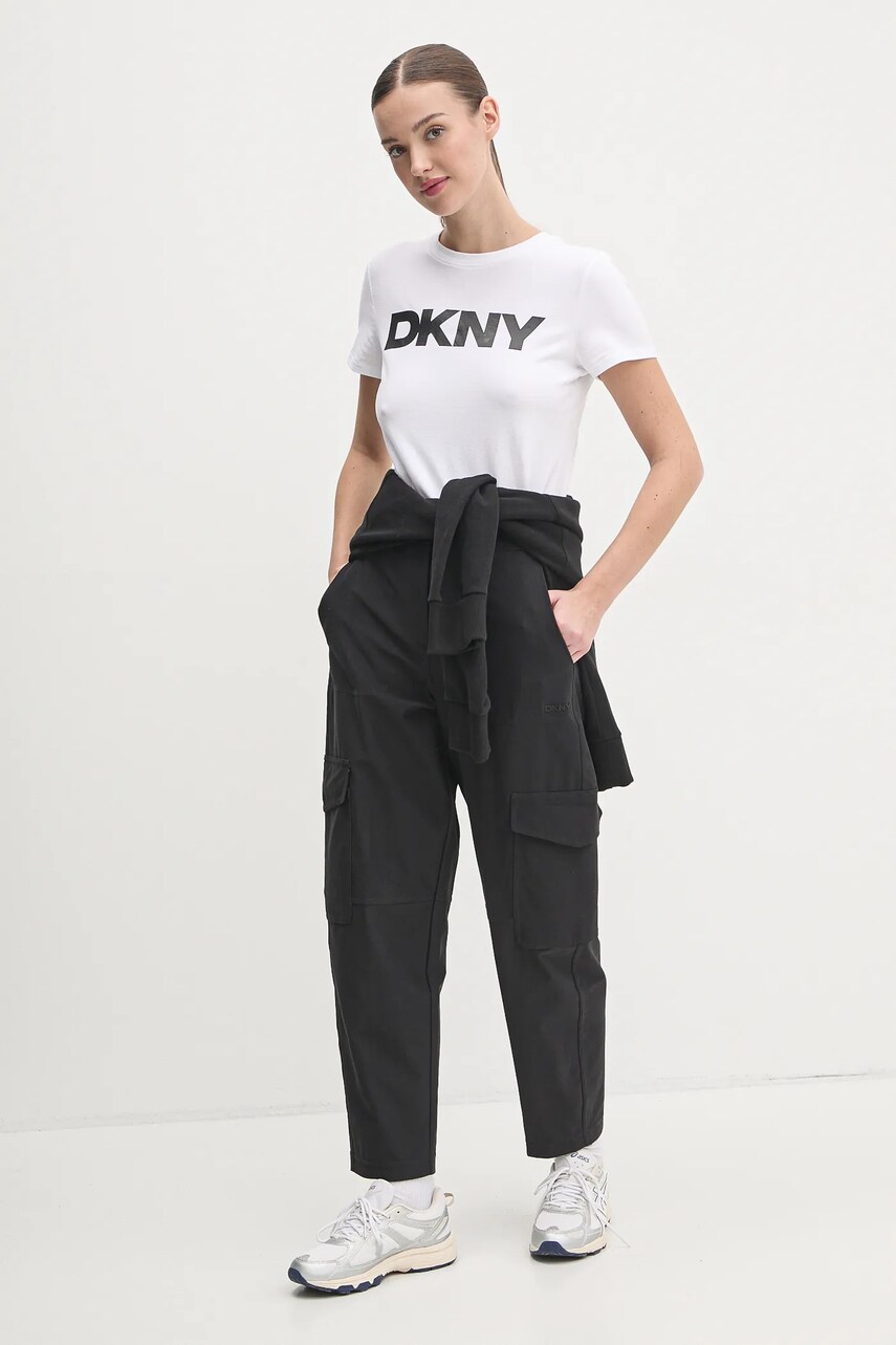 Футболка Dkny жіноча колір білий DP5T9923