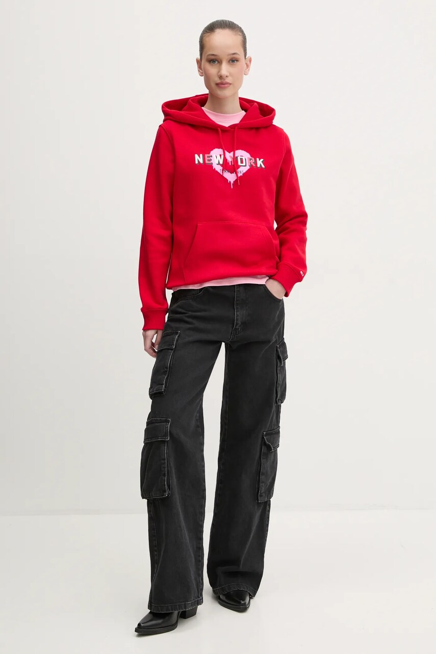 Бавовняна футболка Tommy Jeans жіноча колір рожевий DW0DW21769