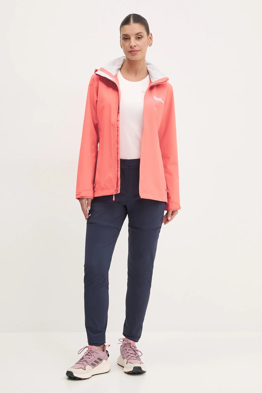 Спортивна футболка Jack Wolfskin Tech колір білий A63294