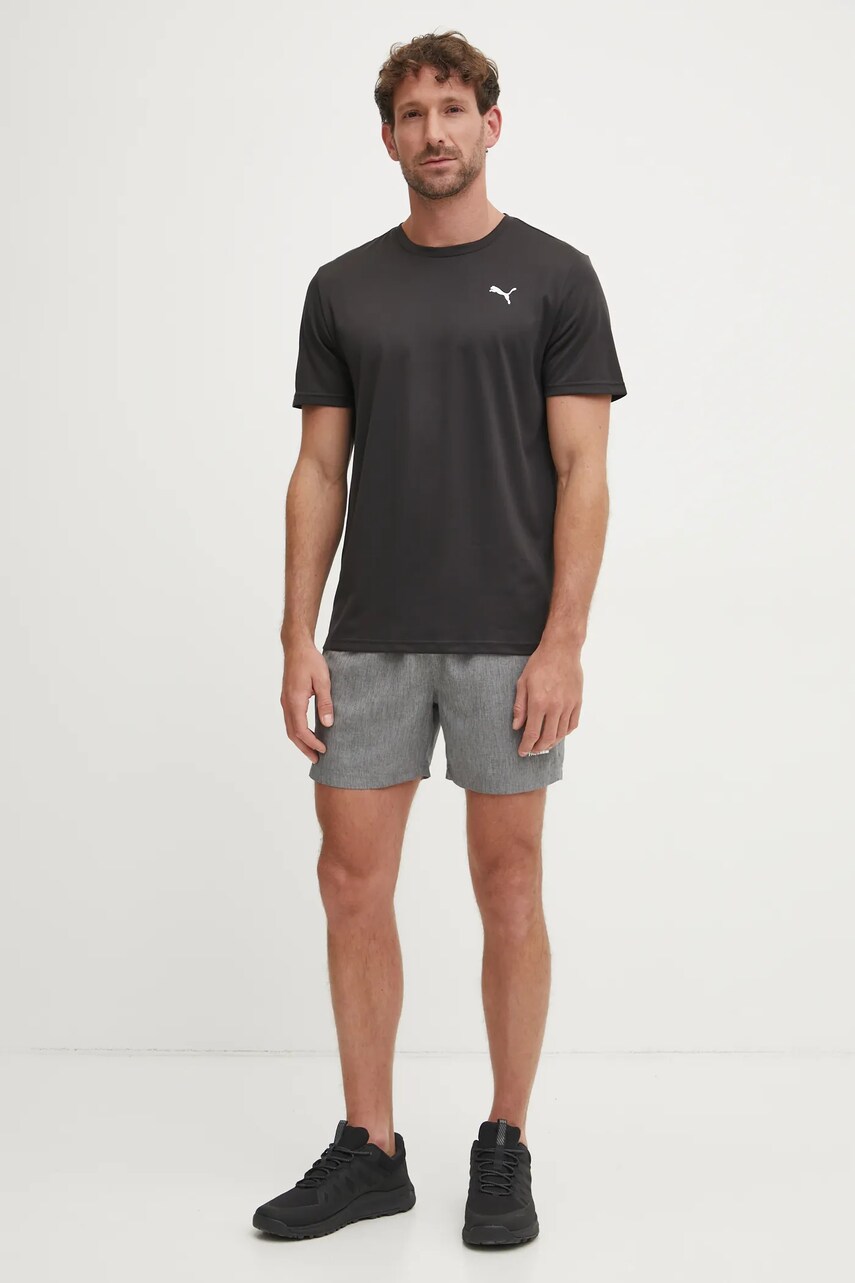 Тренувальна футболка Puma Tad Essentials колір чорний однотонна 525908