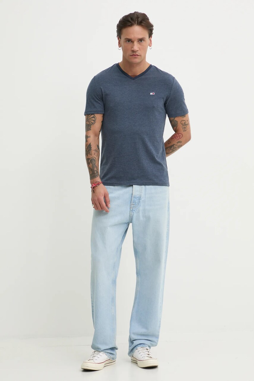 Футболка Tommy Jeans чоловіча однотонна DM0DM20364