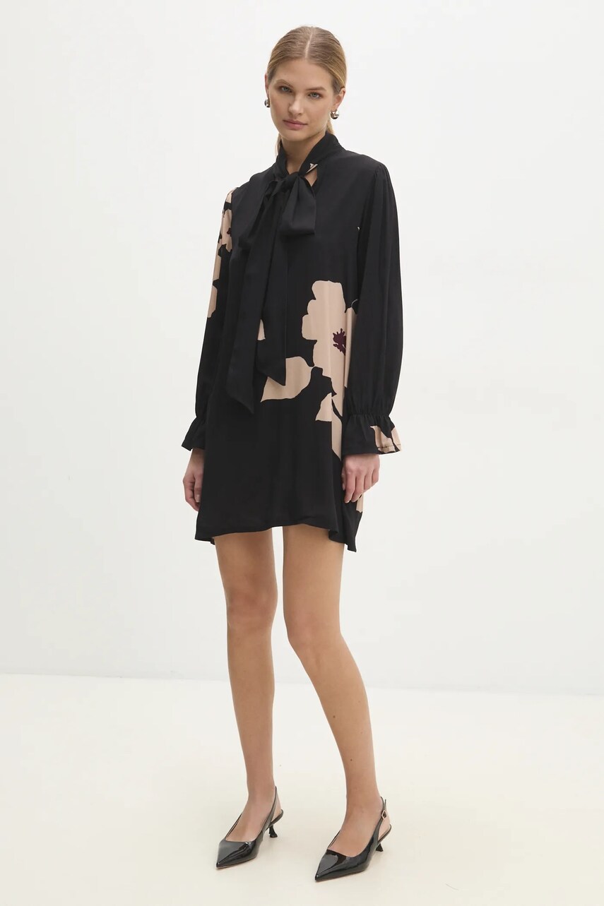 Сукня Answear Lab колір чорний mini oversize