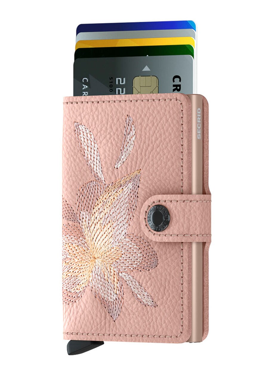 Secrid - Шкіряний гаманець MSt.Magnolia.Rose-Magno.Rose