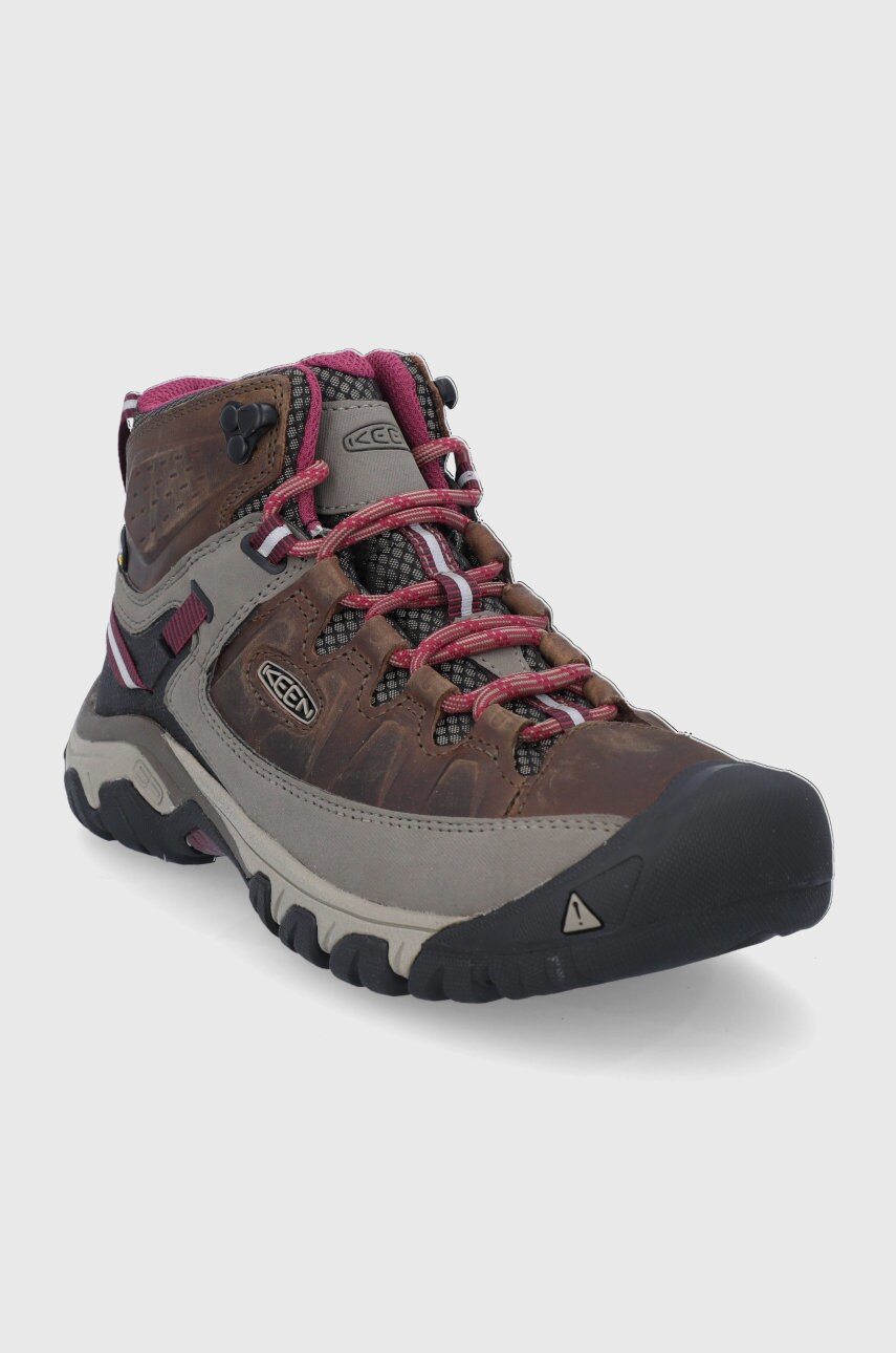 Черевики Keen Targhee III жіночі колір коричневий 1018178-Weiss.boy