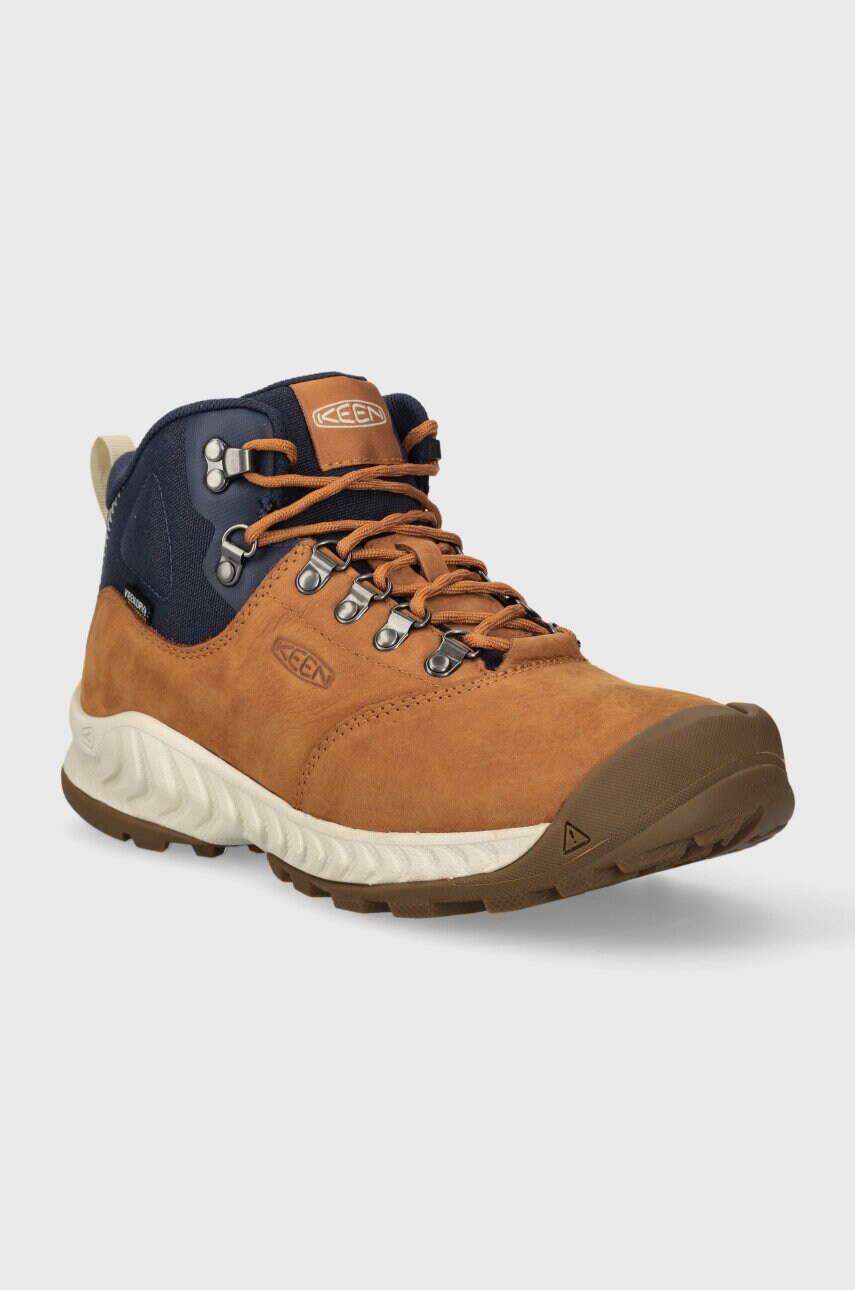 Черевики Keen Ciradia Mid WP жіночі колір коричневий злегка утеплена