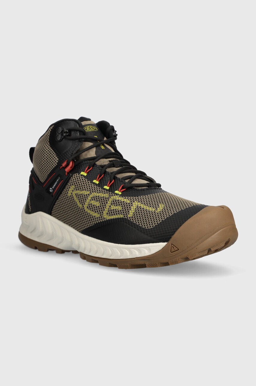 Черевики Keen Nxis Evo Mid чоловічі колір зелений
